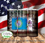States Collection 20 OZ Skinny TumblerD Digital Design
