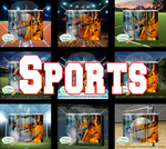 Sports Fire and Ice Collection 20 OZ Skinny TumblerD Digital Design