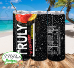 Truly 20 OZ Skinny Tumbler straight  Digital Design