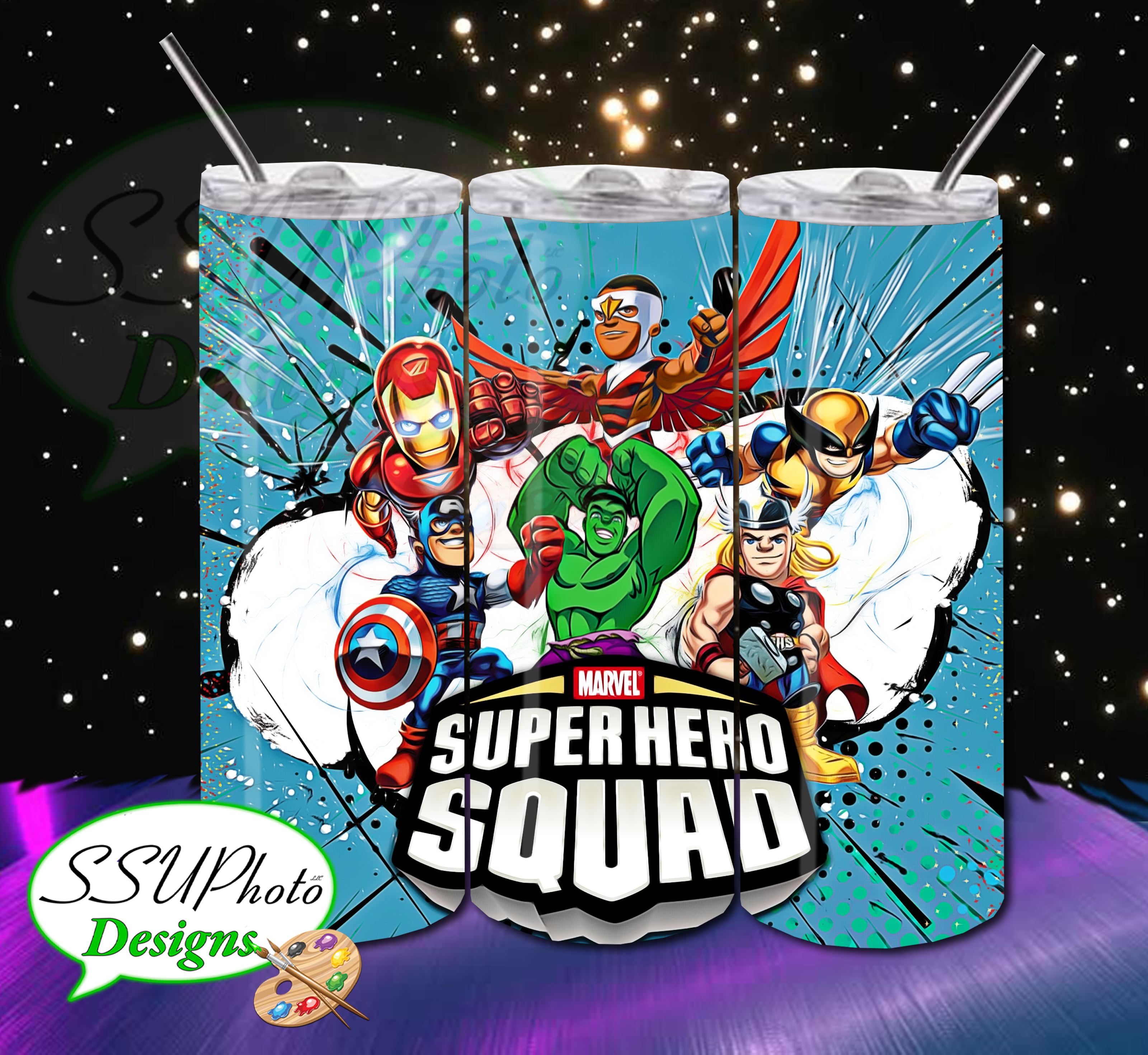 Superhero Squad Tumbler