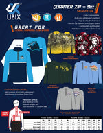 QUARTER ZIP LONG SLEEVE 9oz