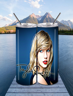 Music Artists Collection 20 OZ Skinny TumblerD Digital Design