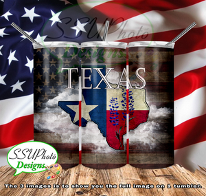 States Collection 20 OZ Skinny TumblerD Digital Design