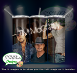 Country Music Artists Collection 20 OZ Skinny TumblerD Digital Design
