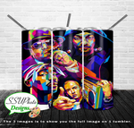 Music Artists Collection 20 OZ Skinny TumblerD Digital Design