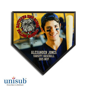 6" x 6" - Home Plate Award
