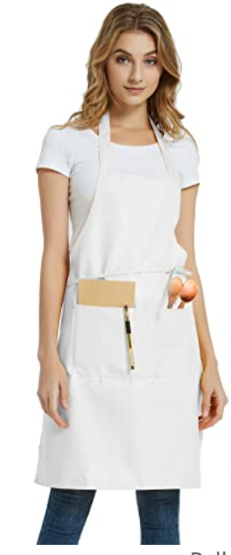 Custom printed poly apron