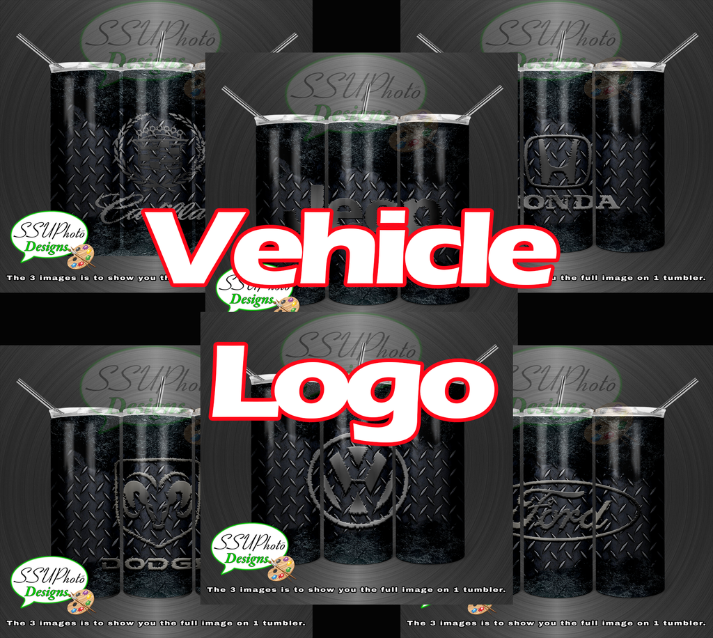 Vehicle Logo Collection 20 OZ Skinny TumblerD Digital Design