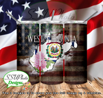 States Collection 20 OZ Skinny TumblerD Digital Design