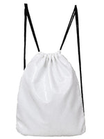 Drawstring personalized photo sequin bags