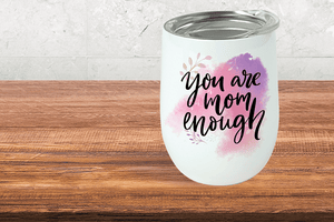 White Sublimation Wine tumblers