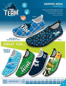 GRAPHIC AQUASOCK SHOE SLIP ON