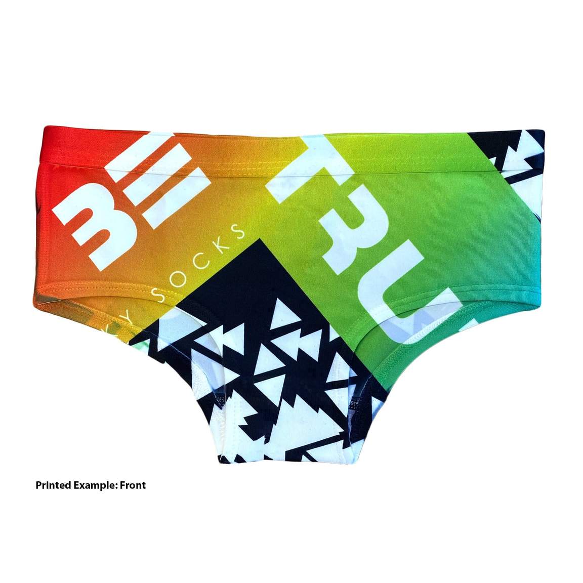Custom Printed Girls (youth) BIKINI UNDERWEAR