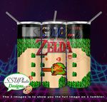 Nintendo Collection 20 OZ Skinny TumblerD Digital Design