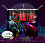 Nintendo Collection 20 OZ Skinny TumblerD Digital Design