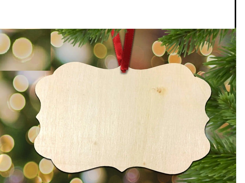 Custom Wood Ornament