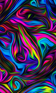 Groovy colors Gaiter Digital Design