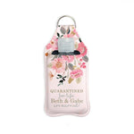Sanitizer keychain holder