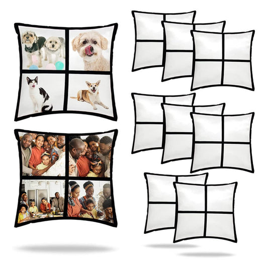 4 Panel 16x16 double sided pillow covers