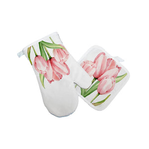 Kids Oven gloves and pot holder set
