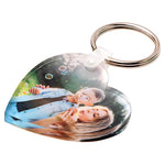 Clear Acrylic one sided keychains